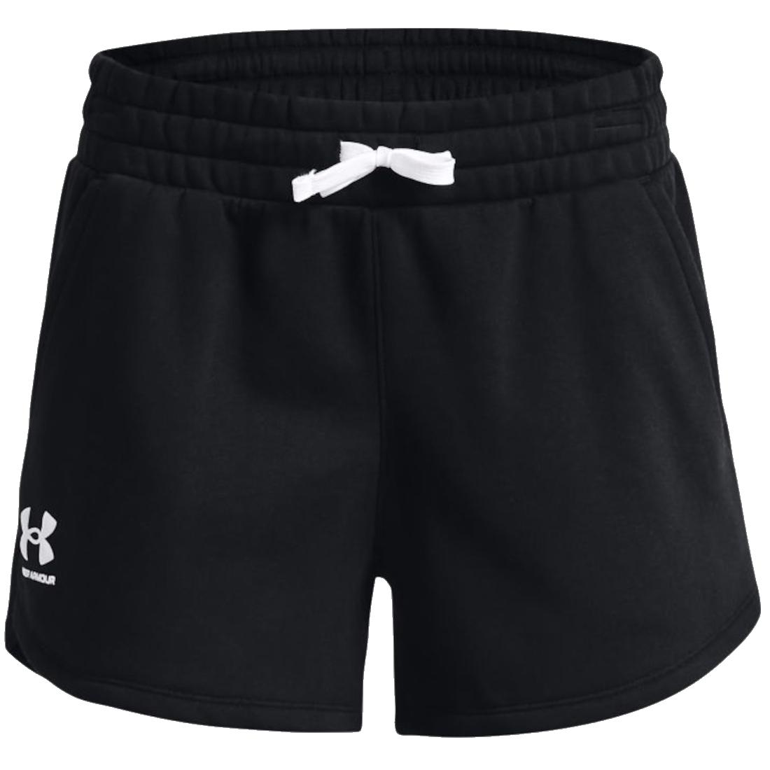 Under Armour Short polaire Rival, short noir femme