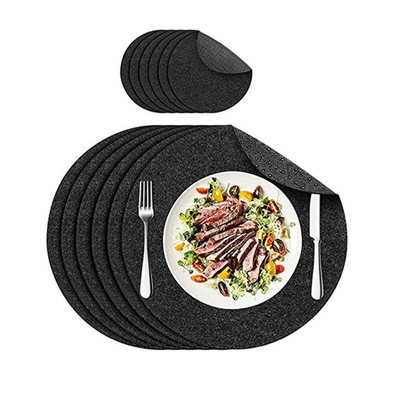 

BHBL Felt Coasters Double Sided Round Absorbent Tray Planter Mats Indoor and Outdoor Plant Mats China Mainland