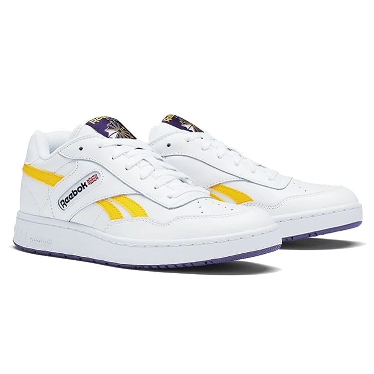 Reebok BB 4000 MU Classic Casual Low Top Retro Basketball Shoes Unisex Sneaker White Yellow GW6386