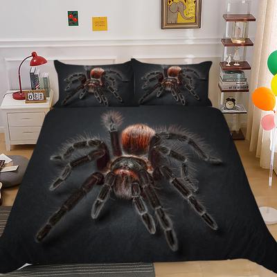 Spinnen Dekbedovertrek SetBeddengoed Set Voor Kinderen Kinderen En Volwassenen Huisdecoratie Queen Size Warm Zacht Ademend En Comfortabel