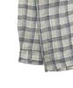 LOSTTOWNSUPPLY Distressed Check Shirt White