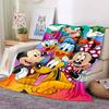 6 Sizes Warm Soft Disney Mickey Goofy Custom Blanket Fluffy Children and Adults Sofa Plush Bedspread Throw Blanket for Sofa Bed