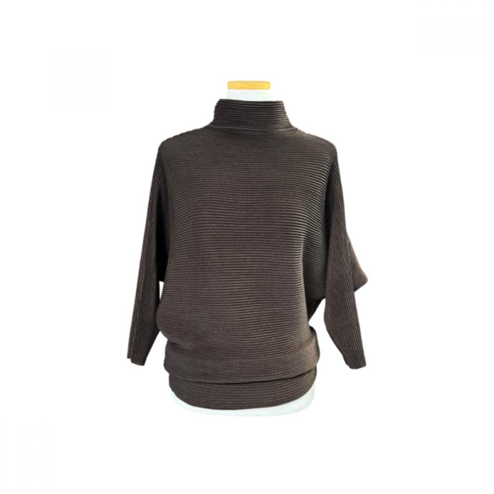 

Specchio High Neck Oversized Long Tee 452 513 09