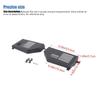 Front Door Pocket Storage Box For Jeep Wrangler JL For JT Gladiator 2018-2023 Organizer Container Stowing Tidying Accessories