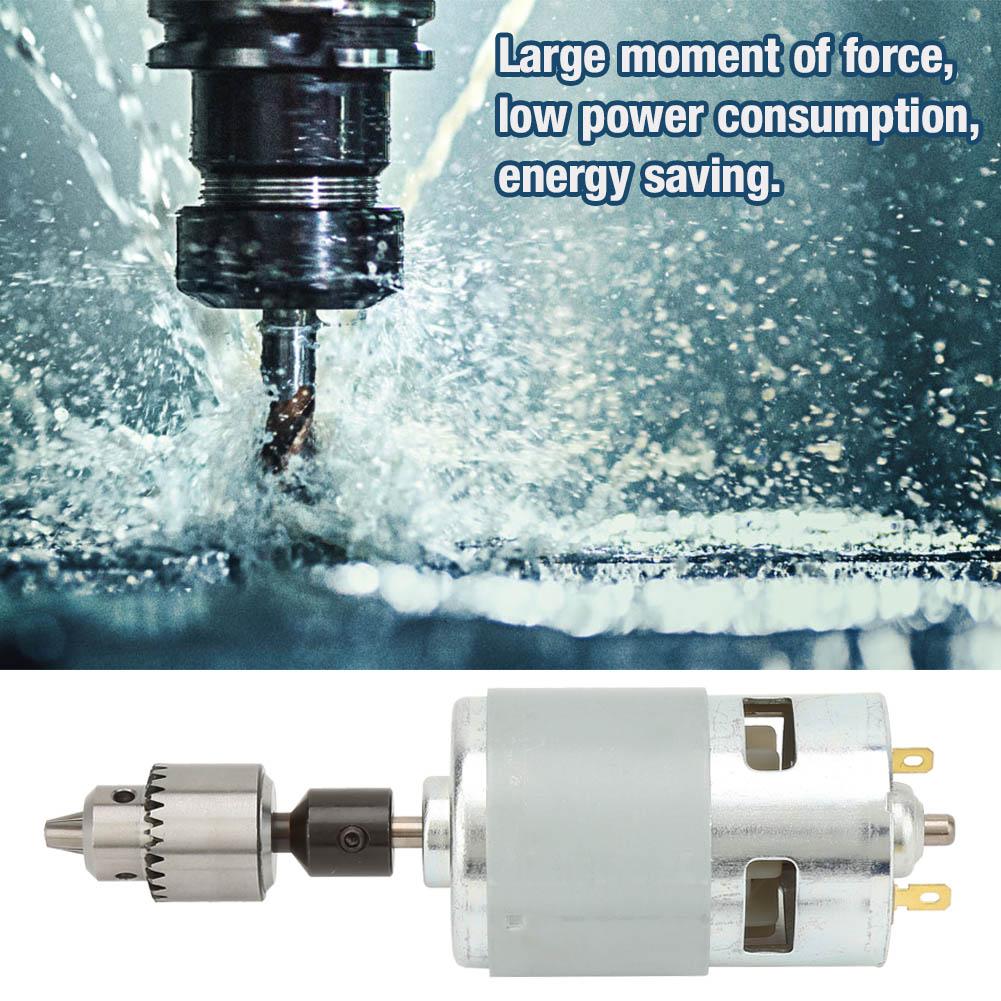 Motor Eléctrico 1230V 775 de Alta Potencia y Gran Torsión, Eje con Rodamientos de Bolas con Ventilador de Refrigeración