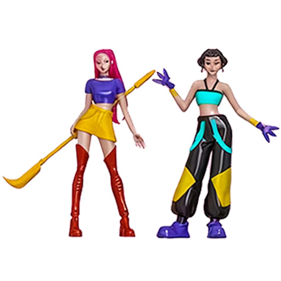 Anime Kpop Demon Hunters  blind box Figure Model Toy Cartoon Gaming Desk Decoration Collection for Kids Mystery Box Model Gift