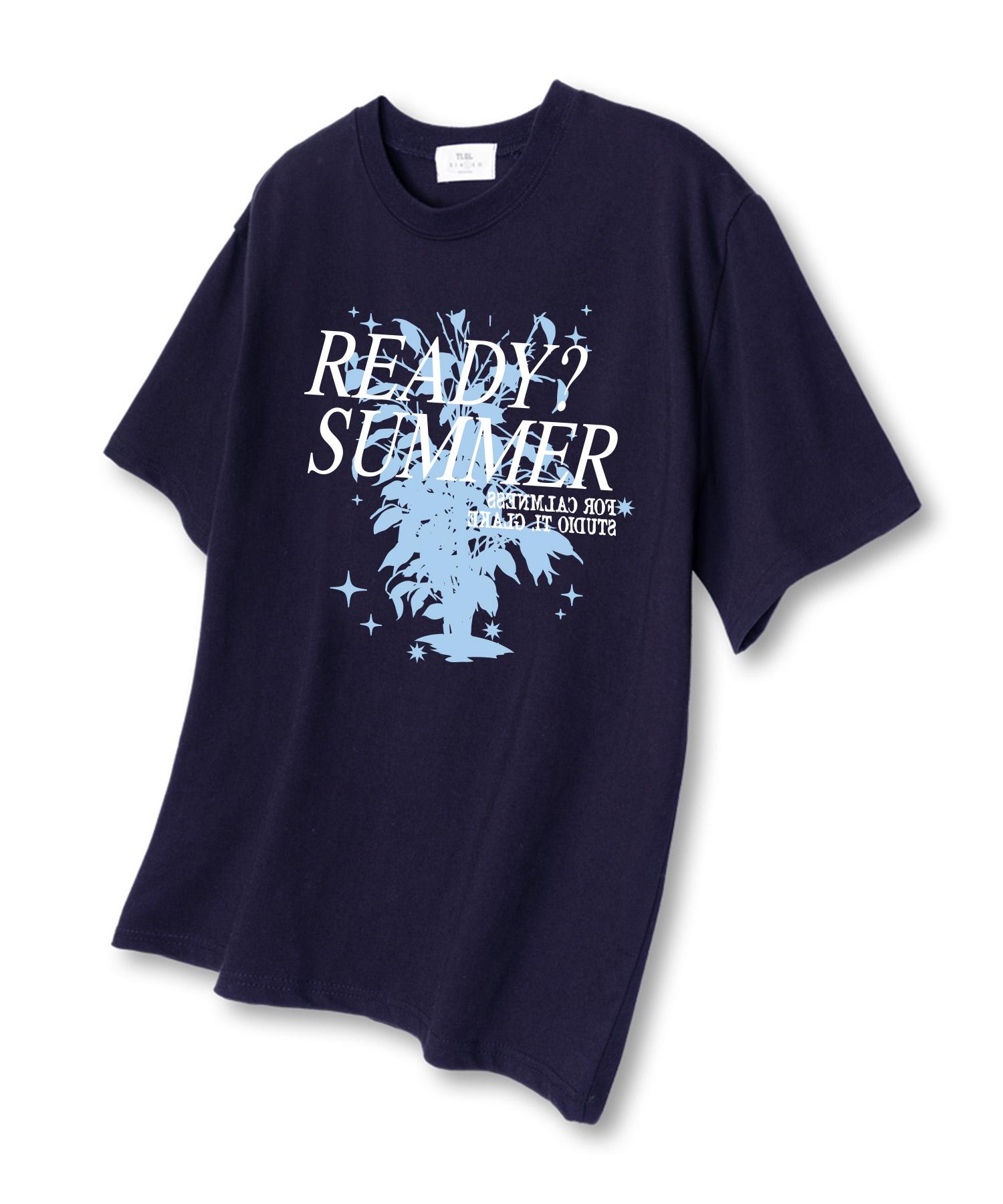 Tee Glake Ready Summer Short Sleeve T-Shirt Navy L