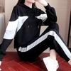 Sportswear Suit Women's Spring and Autumn Fashion Korean Style Loose Student Sweatshirt Casual Two-piece Set