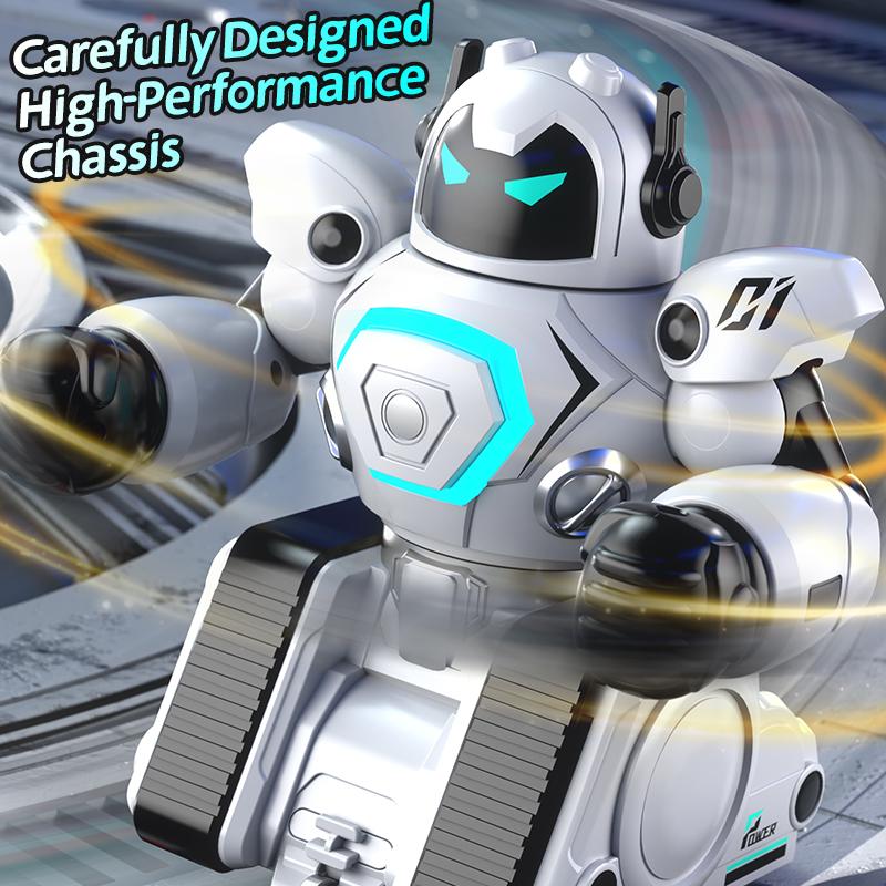 JJRC R30 Remote Control Boxing Soccer Fighting Robot For Two Parent-child Interactive DIY Fighting Robot Children Toy