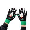 And Autumn Women Knitted Gloves Santa Claus Printed Christmas Kids Mittens Full Fingers Gloves