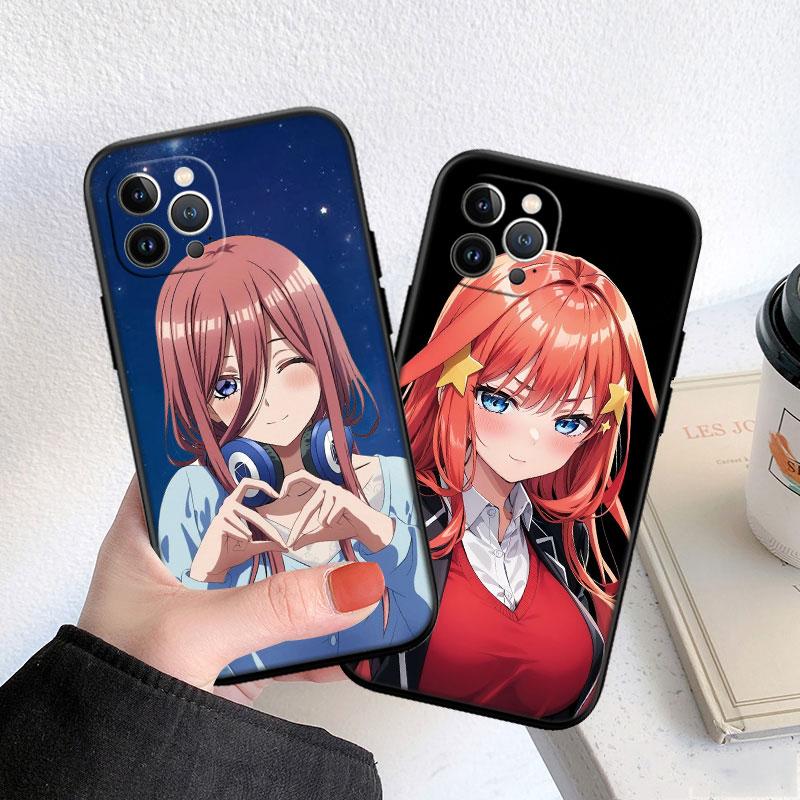 LO62 Miku Nino Itsuki Nakano Phone Case for Samsung Galaxy Note 10 20 S23 S24 S25 Ultra FE Plus Edge Lite A02S A35 A07 A17