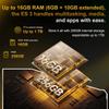 CUBOT Kingkong ES 3 Android 15-10200mAh/33W Battery, 16GB+256GB/TF 1TB, 6.74''Display, 48MP+16MP Camera, 4G Dual SIM/Face ID/IP68/IP69K/NFC/GPS