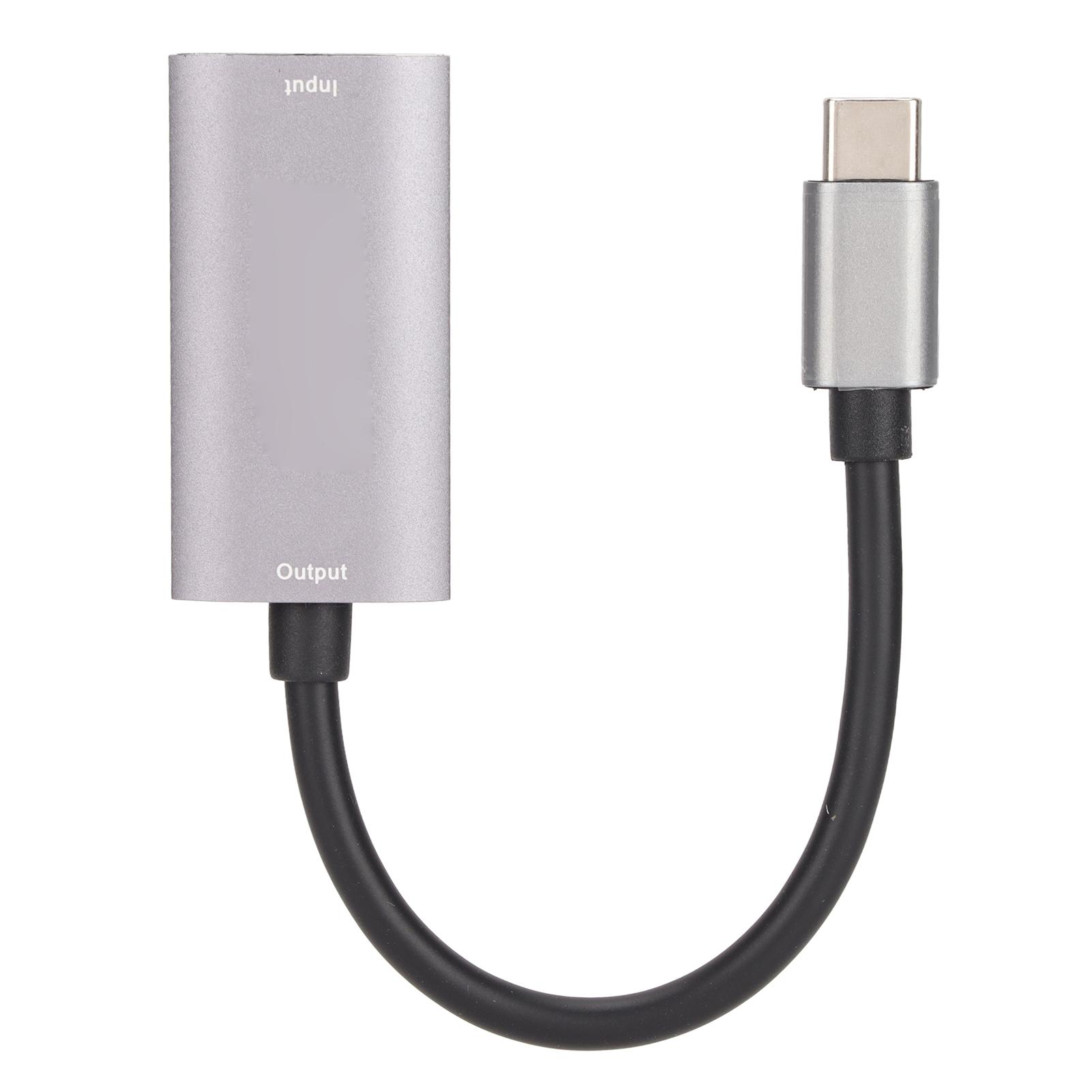 

USB C to HD Multimedia Interface Portable Video Capture Card 4K Input Full HD Game Capture for PS4