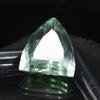 10.50 Ct Bluish Green Sapphire Natural Trillion Certified Beautiful Gemstone