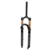 Black Mountain Front Fork 29 Inch Chamber Fork Bicycle Shock Absorber Manual Lockout Front Fork Aluminium Alloy and