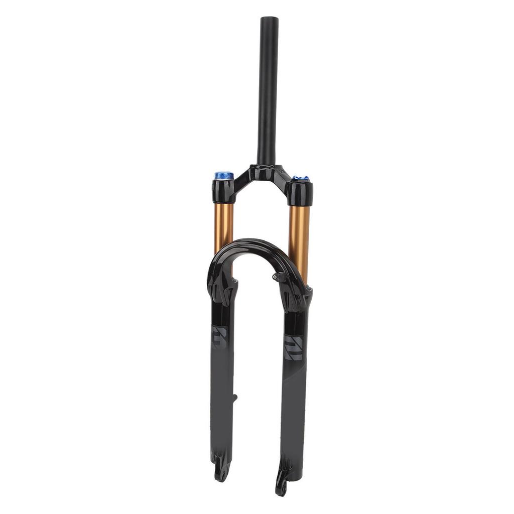 Black Mountain Front Fork 29 Inch Chamber Fork Bicycle Shock Absorber Manual Lockout Front Fork Aluminium Alloy and