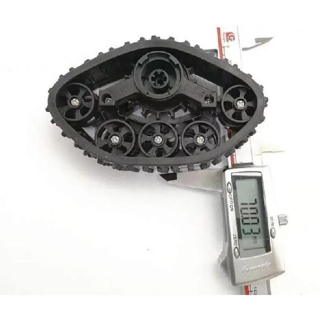 4pcs RC Snow Track Wheel Tire Round Wheel Accessories for 4WD Military Land Rover FY001,FY002,FY003