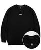 KOXA Kx Simple Logo Mtm Black Sweatshirt