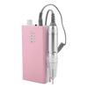 Portable Rechargeable Electric Nail Drill Machine 30000 RPM Cordless White