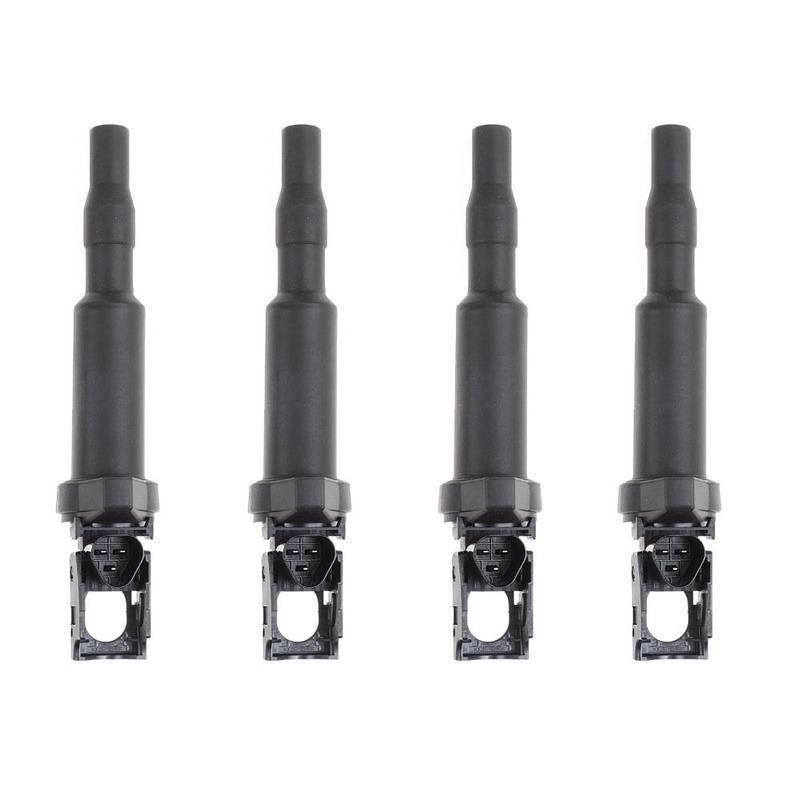 4PCS 0221504470 Ignition Coil For BMW E60 E61 F10 F18 F11 E39 F07 520I 523I 525I X3 X5 Z4 12138616153 12137594596