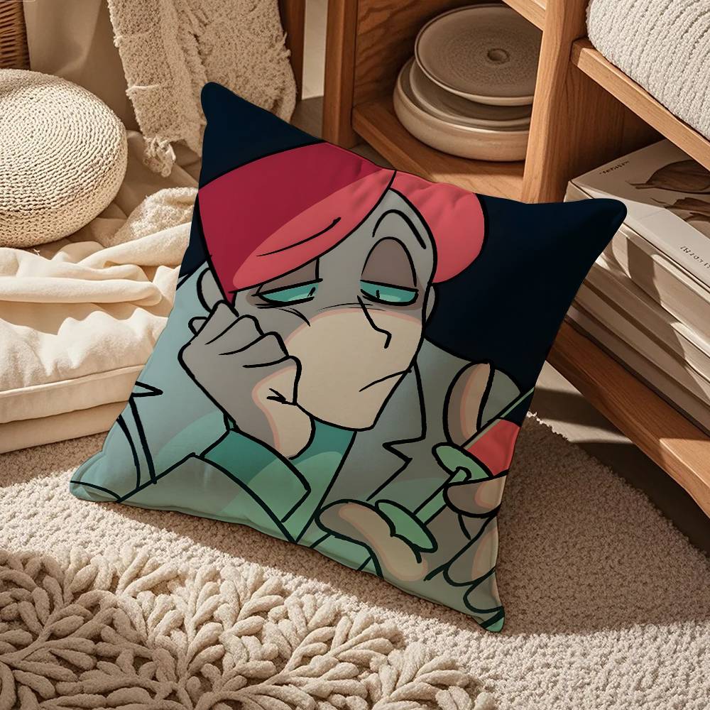 P-Psychocuties Mimi Anime Kissenbezug Komfort Sofa Bett Seidig elegant Unsichtbarer Reißverschluss Kundenspezifischer dekorativer Kissenbezug