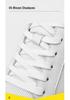 Men's Trendy Summer White Mesh Cowhide Sneakers