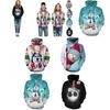 Women Hoodies Men Sweatshirt Snow Man Print Christmas Gift Casual Pullover Top