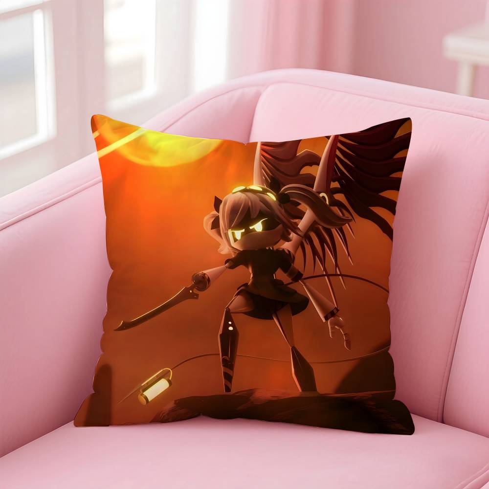 ANIME m-Murder d-Drones Pillow Case Pattern Printing Pillowcase Living Room Sofa Cushion Cover Bedroom Room Decor