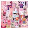 55/110 New Pink Tarot Graffiti Stickers DIY Decorative Suitcase Waterproof Stickers