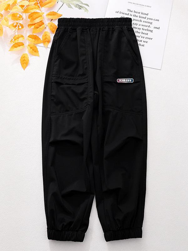 Girls’ Quick-Dry Summer Sports Pants 2024: Loose, Casual, Long Pants for Kids.