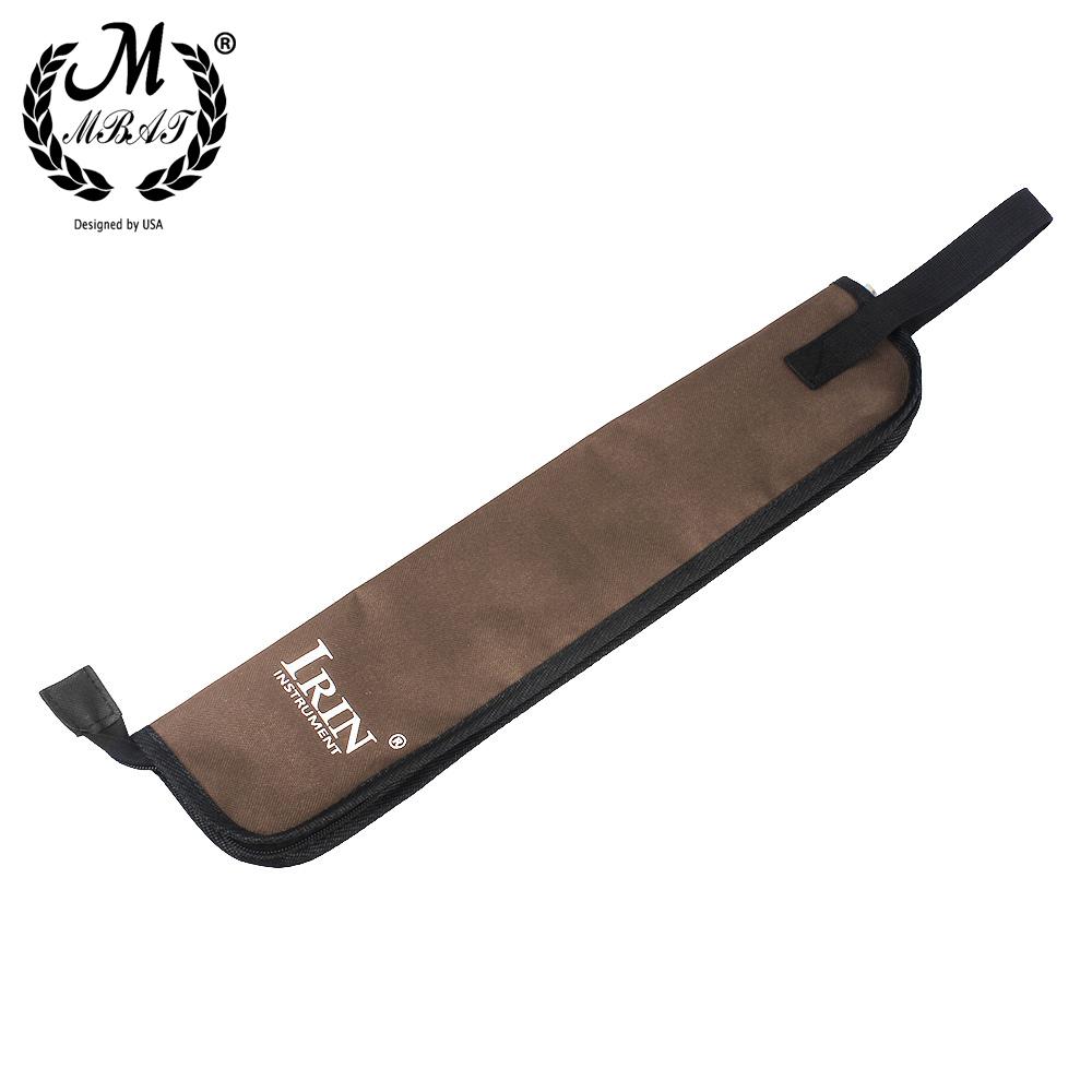 M MBAT Drumstick Bag Percussion Instrument Accessories Waterproof Oxford Cloth Storage Tote Case Portable Music Tools