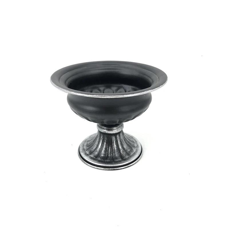 Iron Flower Arrangement Pot Stylish Retro Iron Flower Holder Vintage Wrought Iron Vase Retro Gold Wedding Floral Vase For Home