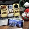 Leather pattern is suitable for Apple 11PROMAX mobile phone case plush sleeping dog Xiaomi 11 Huawei autumn and winter anti-drop soft case