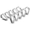 6MM Stainless Steel Boat Wire Rope Clamps Cable Protective Rings Thimbles Clamps