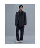Shift.G Wool Padded Half Coat Ash