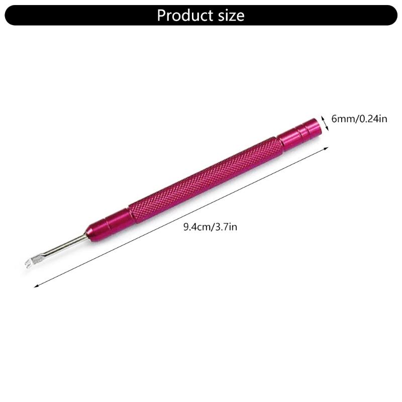 2Pack Metal Watch Hands Removers Tool Levers with Flat Bladee for Professional and Amateur Watchmakers