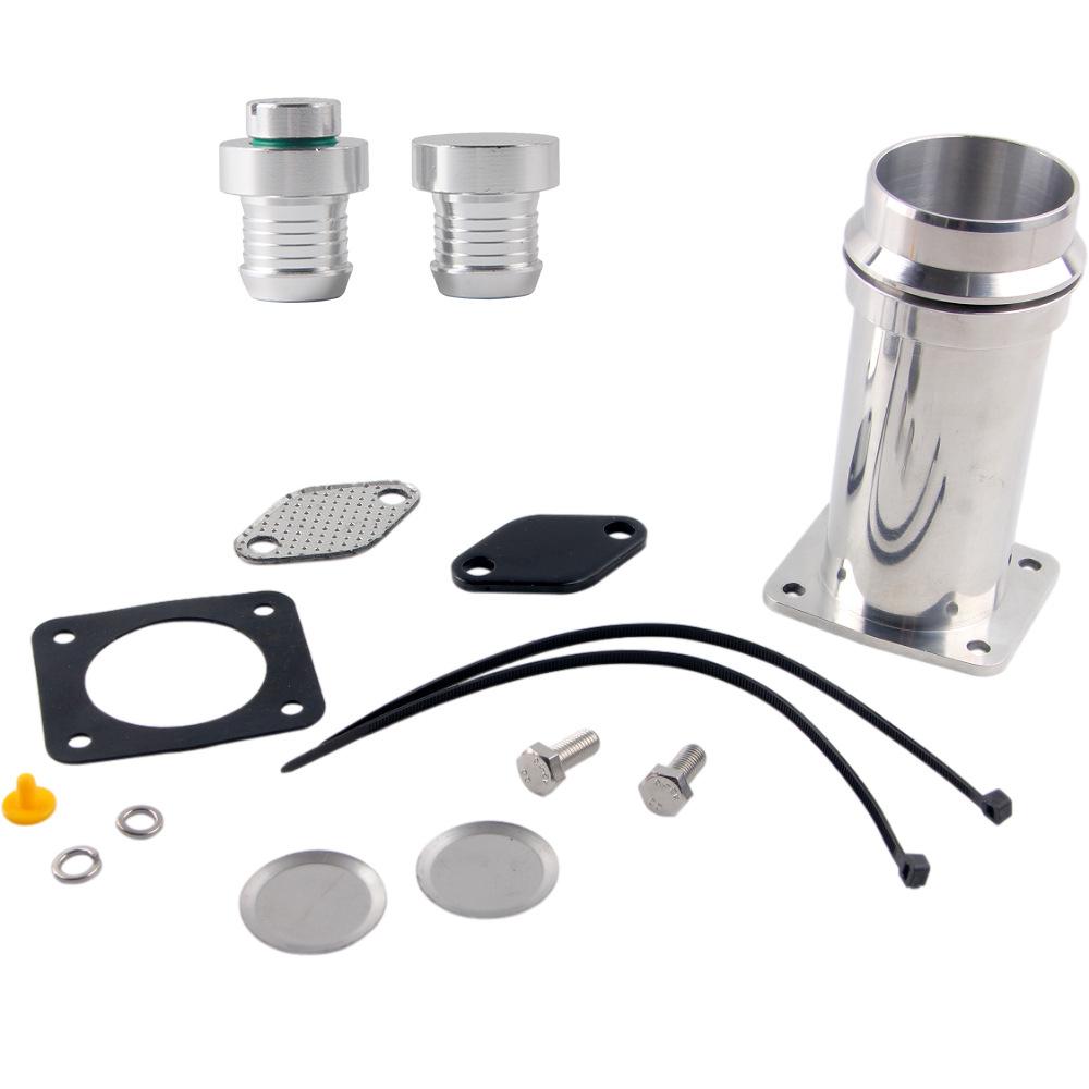 EGR Delete Kit Cooler Removal Plug Kit Long Version for BMW E46 318d 320d 330d 330xd 320cd Cooler Thermostat Bungs 3.0 M57N2 Diesel Engine