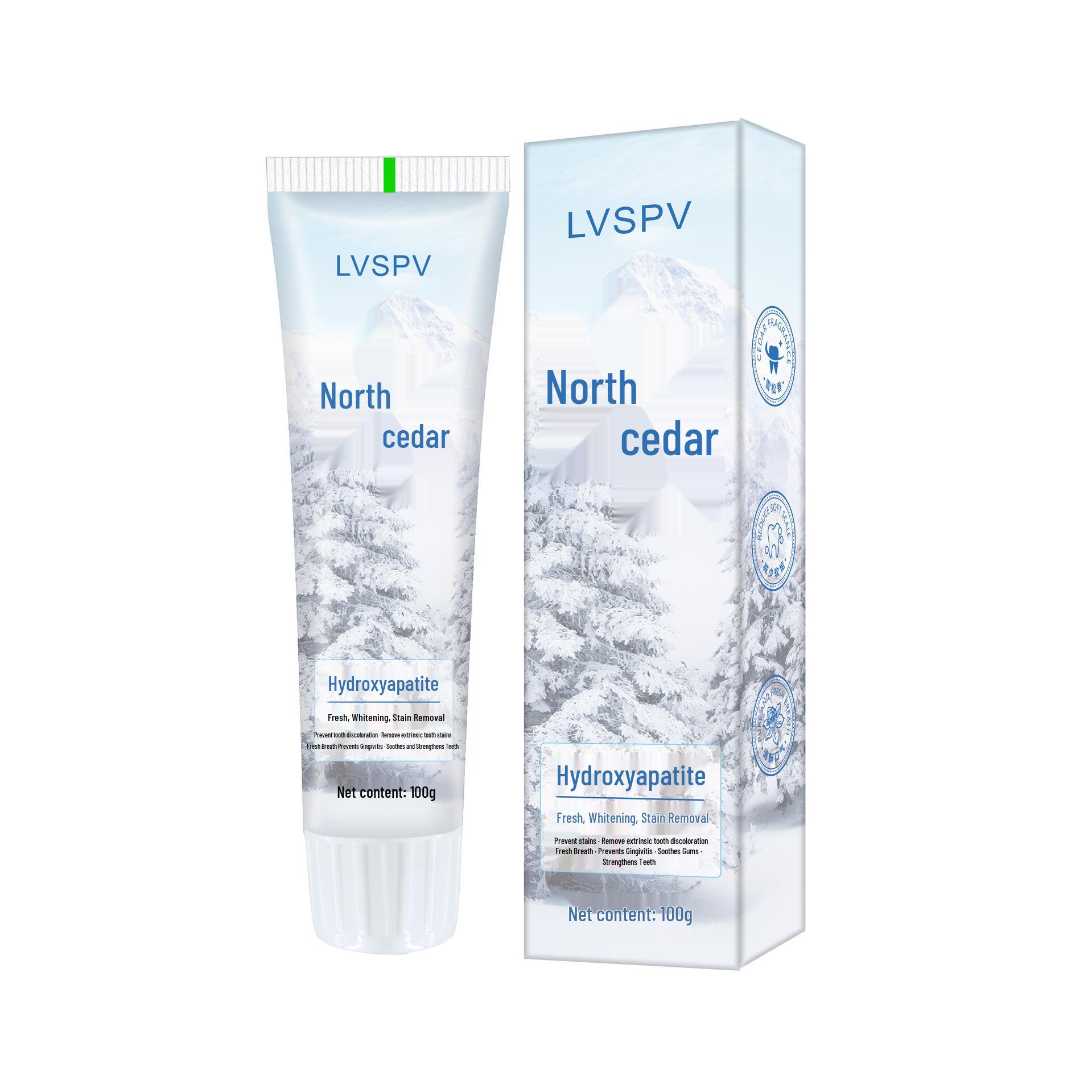 

LVSPV Triple Whitening Cold Light Toothpaste for Fresh Breath and Yellowing Removal