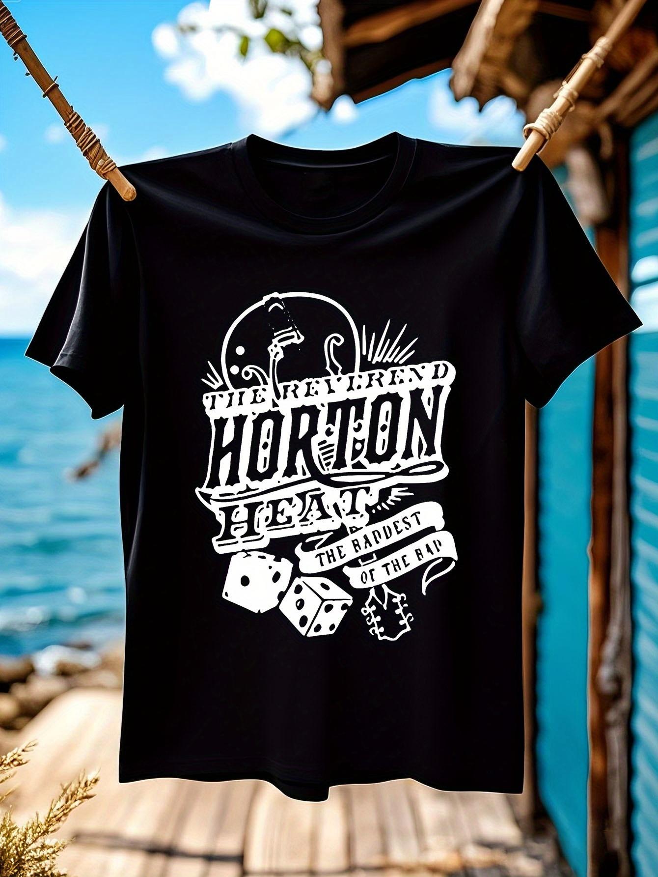 Heavyweight Graphic Tshirt Reverend Horton Heat Band Tee ... XXXXL