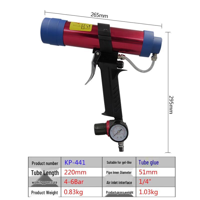 Gaobao KP-441 Pneumatic Caulking Gun