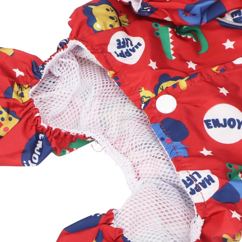 Full Belly Wrap Pet Rainwear Foot Cover Integrated Dog Poncho Pet Rain Coat  Rainy Day Outdoor Trip