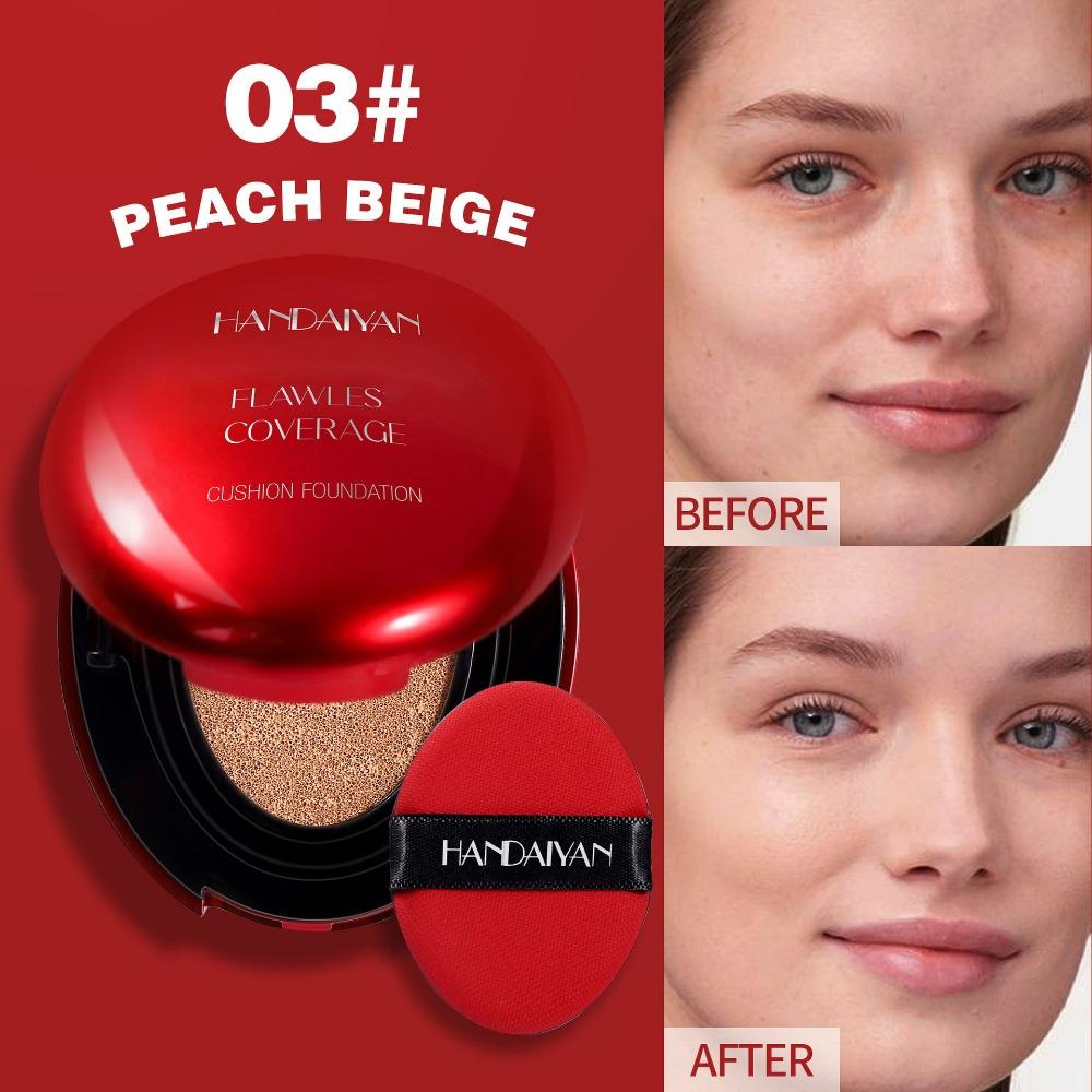 

Тональный кушон Светло-натуральный Увлажняющий Консилер Отбеливающий Контроль жирности Женская База Стойкий Макияж Корейская Косметика