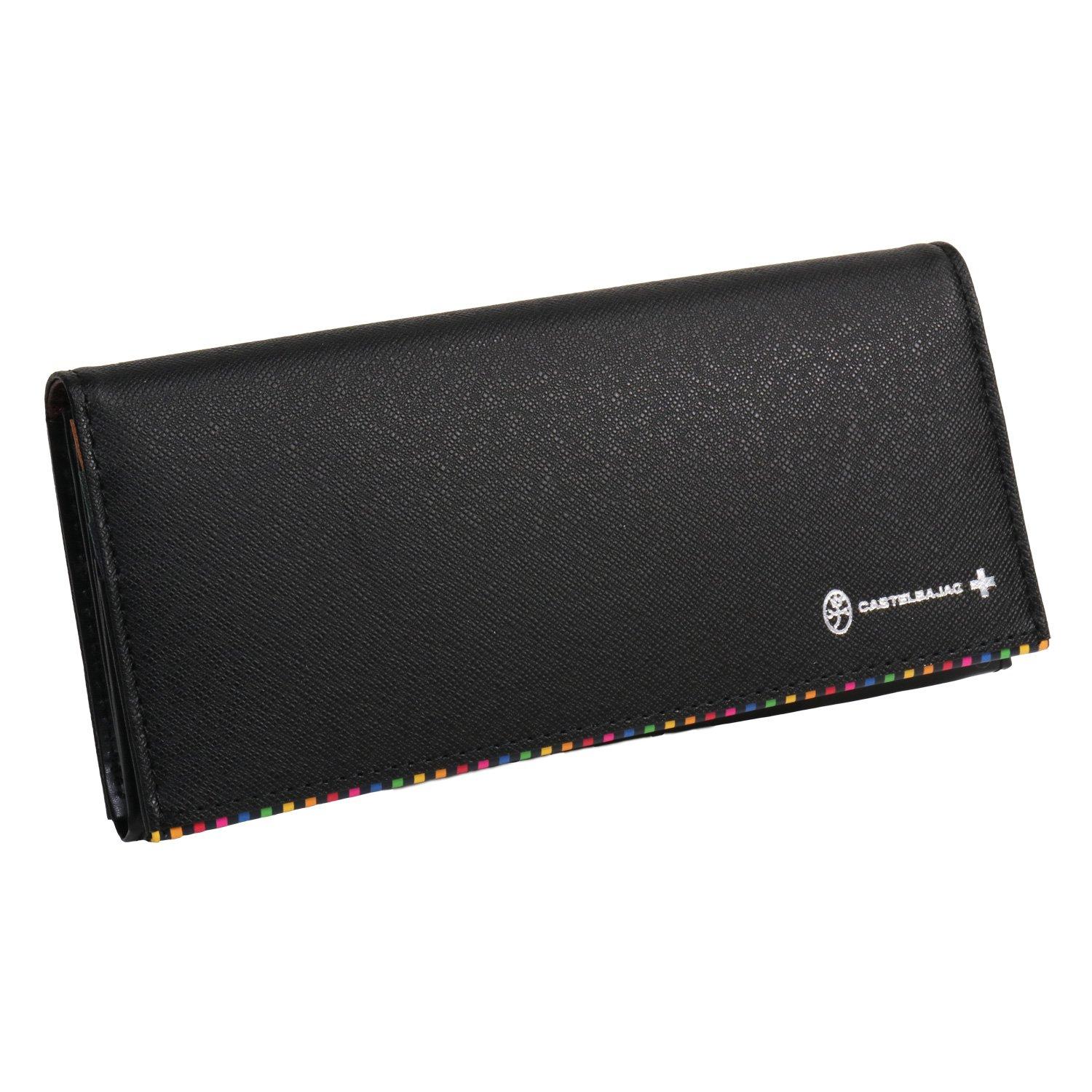 

Castelbajac Arch Long Wallet with Coin Purse, 074614, Black