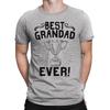 BEST GRANDAD EVER Mens Funny T-Shirt Mens Womens Tees Top  Grandfathers Christmas Eco Gift
