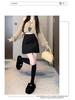New Autumn/Winter 2025 Sequin Tweed High-Waisted Irregular Slim A-Line Skirt