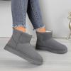Women's Winter Waterproof Anti-Slip Warm-Lined Thickened Snow Boots, Stylish Cotton Footwear, Available In Large Sizes.