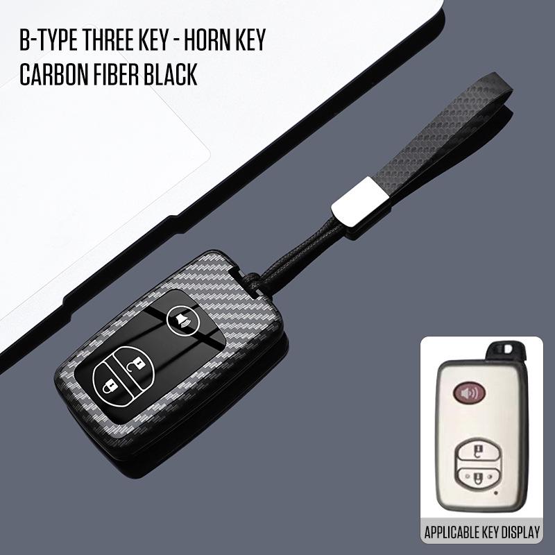 Premium Key Cover for Toyota Land Cruiser, Prado, Prius