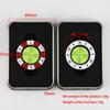 Golf Putt Green Reader with Iron Box Green Reading Tool Detachable Level Reading Golf Hat Clip Marker Golfer Gift