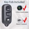 Key Fob Keyless Entry Fits for Toyota Camry 2002-2006 / Matrix Pontiac Vibe 2003-2008 / Sienna 1999-2003 /Solara 02-03 Remote Control Replacement