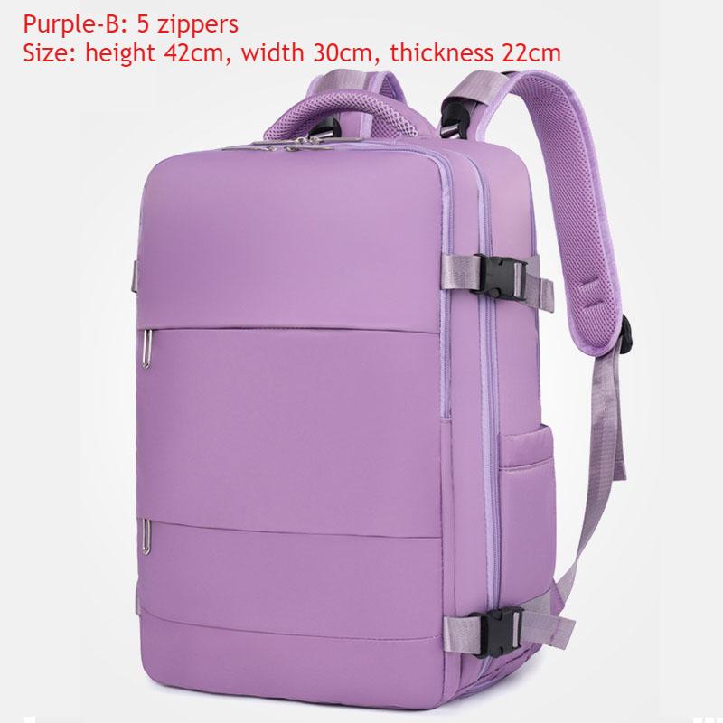 2025Men Women's Bag Large Capacity Journey Multifunction Backpack With Shoe Storage Multilayer Dry And Wet Separation Waterproof